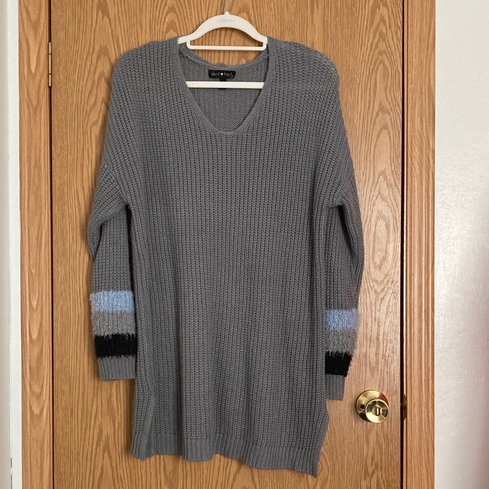 Derek Heart Tunic Sweater